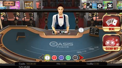 Oasis Poker 3d Dealer Slot Grátis